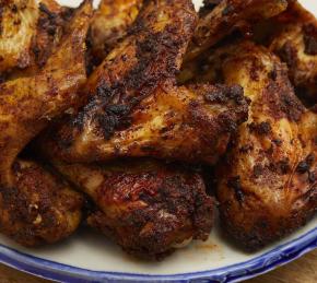 Dry-Rub Air-Fried Chicken Wings Photo