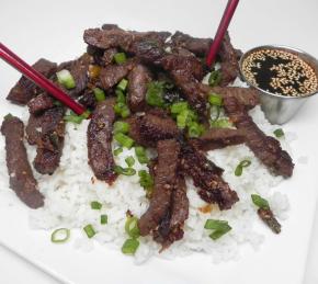 Beef Bulgogi with Dipping Sauce Photo