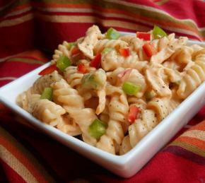 Buffalo Chicken Pasta Salad Photo