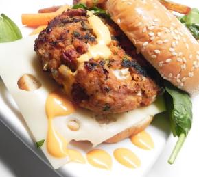 Actually Delicious Buffalo Turkey Burgers Photo