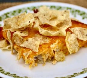 Cheesy Buffalo Chicken Casserole Photo