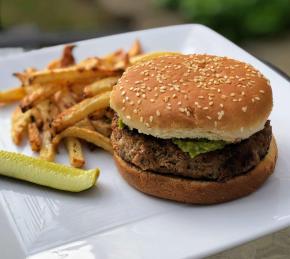 Pan-Fried Turkey Burgers Photo