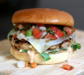 Chipotle Chicken Burgers Photo
