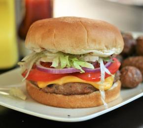 Seasoned Turkey Burgers Photo