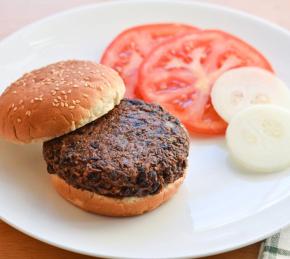 Vegan Black Bean Burgers Photo