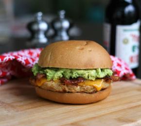 Ground Chicken Burgers Photo