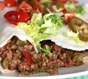 Spicy Beef Burritos Photo