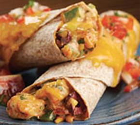 Fiesta Chicken Burritos Photo
