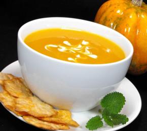 Butternut and Acorn Squash Soup Photo