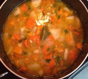 Butternut Squash and Turnip Soup Photo