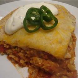 Vegetarian Burrito Casserole Photo