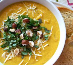 Spiced Butternut Squash Soup Photo