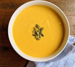 Creamy Vegan Butternut Squash Soup Photo