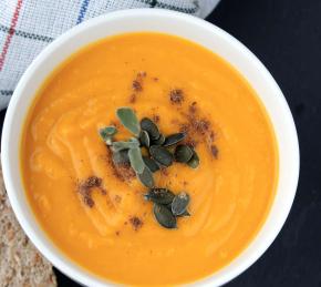 Pumpkin Soup with Coconut Milk Photo