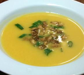 Butternut Squash-Sweet Potato Ginger Bisque Photo