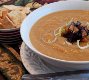Butternut Squash Leek Soup Photo
