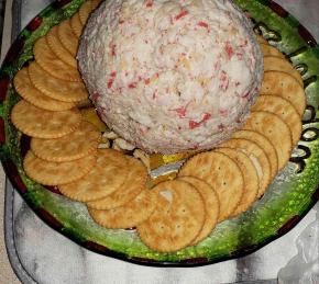 Devil Crab Cream Cheese Ball Photo