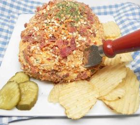 Bacon and Dill Pickle Cheese Ball Photo