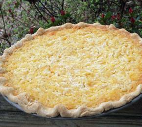 Pineapple Coconut Chess Pie Photo