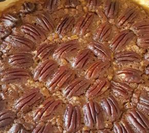 Custard Pecan Pie Photo