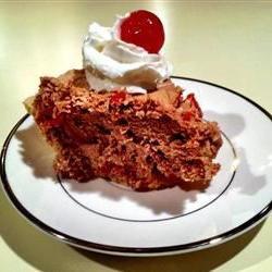 Chocolate Cherry Pie Photo