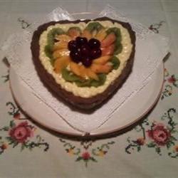 Chocolate Fruit Tart Photo