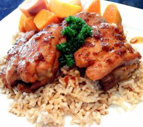 Grilled Chicken Adobo Photo