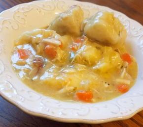Chicken Stew with Dumplings Photo