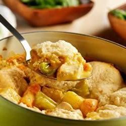 Campbell's® Slow-Cooker Chicken and Dumplings Photo