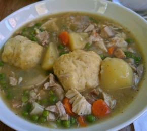 Chicken and Dumplings with Vegetables Photo