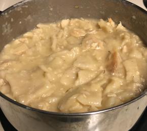 Old-Fashioned Chicken And Slick Dumplings Photo