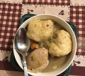 Easy Slow Cooker Chicken and Dumplings Photo