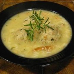 Chicken Dumpling Soup Photo