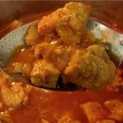 Chicken and Tamale Dumpling Soup Photo