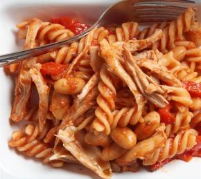 Chicken Cacciatore Pasta Photo