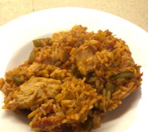 Chicken Cacciatore with Rice Photo