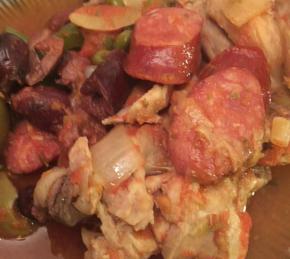 Caper Chicken Cacciatore Photo