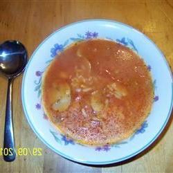 Hearty Chicken Cacciatore Soup with Rice Photo