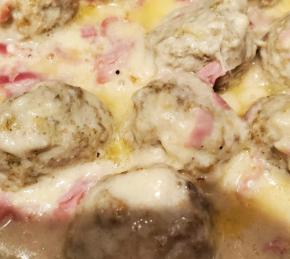 Keto Chicken Cordon Bleu Meatballs Photo