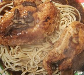 Chicken Marsala with Portobello Mushrooms Photo