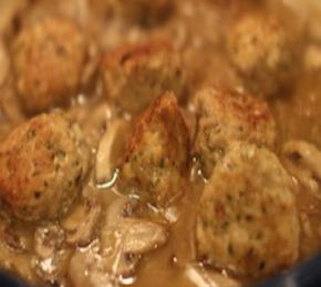 Chicken Marsala Meatballs Photo