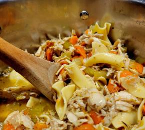 Rotisserie Chicken Noodle Soup Photo