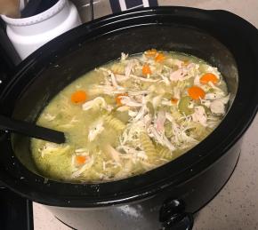 Slow Cooker Chicken Noodle Soup Photo