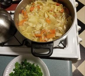 Cold-Busting Ginger Chicken Noodle Soup Photo