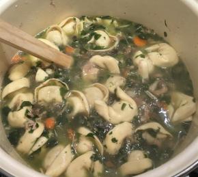 Chicken Soup with Chicken Thighs Photo