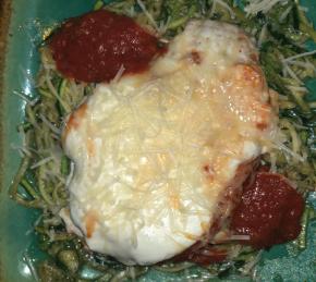 Chicken Parmesan with Zucchini Pasta Photo
