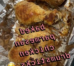 Parmesan Chicken Legs Photo