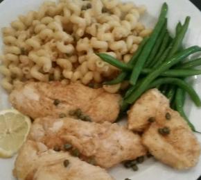 Light Chicken Piccata Photo