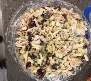 Chicken Salad with Apples, Grapes, and Walnuts Photo