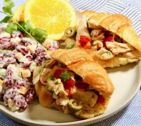 No-Mayo Chicken Salad Sandwiches Photo